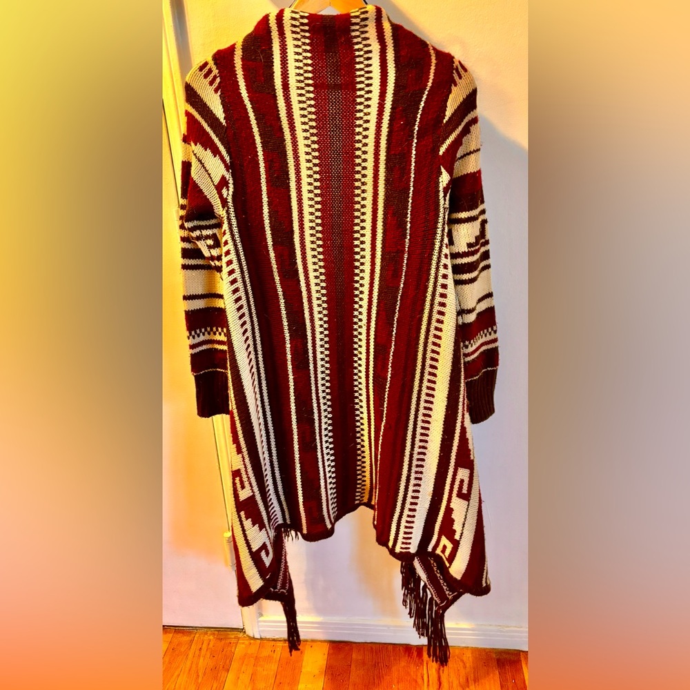 Women's Multicolor Patterned Sweater - image 4